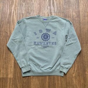 Champion Green Long Sleeve Tee